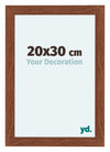 Como MDF Bilderrahmen 20x30cm Nussbaum Vorne Messe | Yourdecoration.de