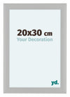 Como MDF Bilderrahmen 20x30cm Weiss Gemasert Vorne Messe | Yourdecoration.de