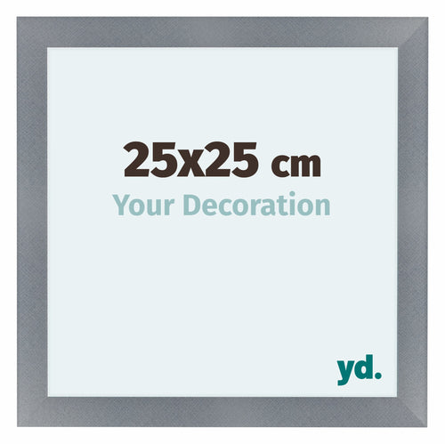 Como MDF Bilderrahmen 25x25cm Aluminium Geburstet Vorne Messe | Yourdecoration.de