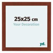 Como MDF Bilderrahmen 25x25cm Kirschbaum Vorne Messe | Yourdecoration.de