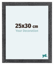 Como MDF Bilderrahmen 25x30cm Grau Gewischt Vorne Messe | Yourdecoration.de