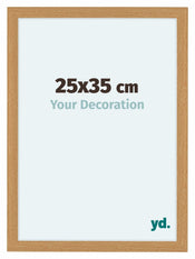 Como MDF Bilderrahmen 25x35cm Buche Vorne Messe | Yourdecoration.de