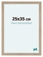 Como MDF Bilderrahmen 25x35cm Eiche Hell Vorne Messe | Yourdecoration.de