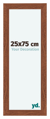Como MDF Bilderrahmen 25x75cm Nussbaum Vorne Vorne | Yourdecoration.de