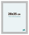 Como MDF Bilderrahmen 28x35cm Weiss Matt Vorne Messe | Yourdecoration.de