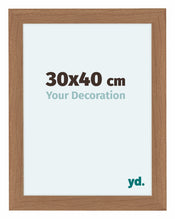Como MDF Bilderrahmen 30x40cm Nussbaum Hell Vorne Messe | Yourdecoration.de