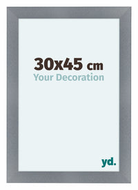 Como MDF Bilderrahmen 30x45cm Aluminium Geburstet Vorne Messe | Yourdecoration.de