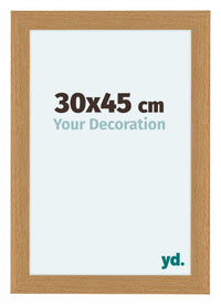 Como MDF Bilderrahmen 30x45cm Buche Vorne Messe | Yourdecoration.de