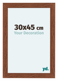 Como MDF Bilderrahmen 30x45cm Nussbaum Vorne Messe | Yourdecoration.de