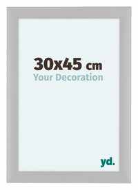 Como MDF Bilderrahmen 30x45cm Weiss Matt Vorne Messe | Yourdecoration.de