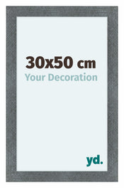 Como MDF Bilderrahmen 30x50cm Eisen Gewischt Vorne Messe | Yourdecoration.de