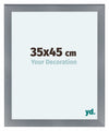 Como MDF Bilderrahmen 35x45cm Aluminium Geburstet Vorne Messe | Yourdecoration.de