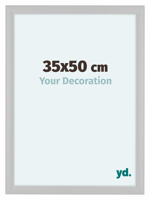 Como MDF Bilderrahmen 35x50cm Weiss Matt Vorne Messe | Yourdecoration.de