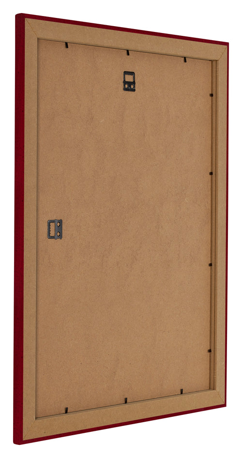 Como MDF Bilderrahmen 36x49cm Weinrot Gewischt Ruckseite Schrag | Yourdecoration.de