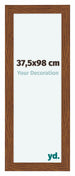 Como MDF Bilderrahmen 37 5x98cm Eiche Rustikal Vorne Messe | Yourdecoration.de