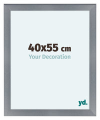 Como MDF Bilderrahmen 40x55cm Aluminium Geburstet Vorne Messe | Yourdecoration.de