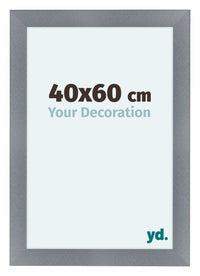 Como MDF Bilderrahmen 40x60cm Aluminium Geburstet Vorne Messe | Yourdecoration.de