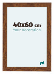 Como MDF Bilderrahmen 40x60cm Eiche Rustiek Vorne Messe | Yourdecoration.de