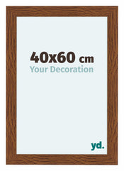 Como MDF Bilderrahmen 40x60cm Eiche Rustiek Vorne Messe | Yourdecoration.de