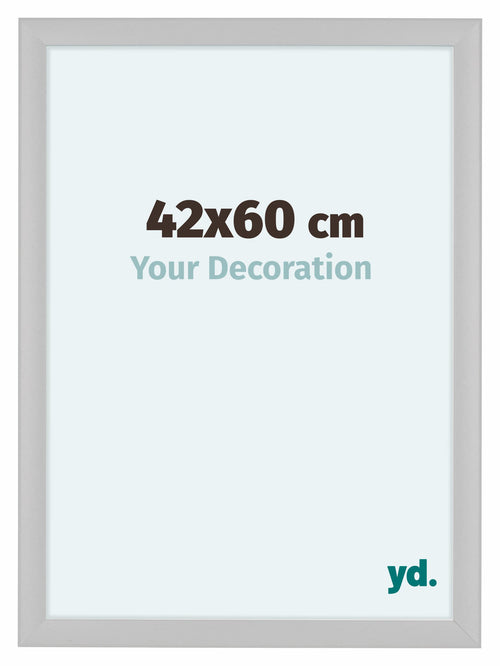 Como MDF Bilderrahmen 42x60cm Weiss Matt Vorne Messe | Yourdecoration.de