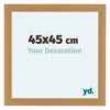Como MDF Bilderrahmen 45x45cm Buche Vorne Messe | Yourdecoration.de
