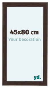 Como MDF Bilderrahmen 45x80cm Eiche Dunkel Vorne Messe | Yourdecoration.de