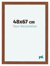 Como MDF Bilderrahmen 48x67cm Nussbaum Vorne Messe | Yourdecoration.de