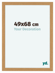 Como MDF Bilderrahmen 49x68cm Buche Vorne Messe | Yourdecoration.de