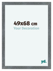 Como MDF Bilderrahmen 49x68cm Eisen Gewischt Vorne Messe | Yourdecoration.de