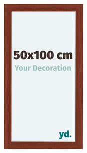 Como MDF Bilderrahmen 50x100cm Kirschbaum Vorne Vorne | Yourdecoration.de