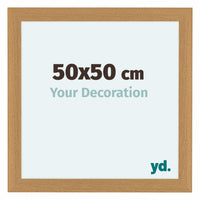 Como MDF Bilderrahmen 50x50cm Buche Vorne Messe | Yourdecoration.de