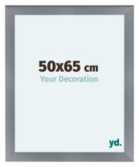 Como MDF Bilderrahmen 50x65cm Aluminium Geburstet Vorne Messe | Yourdecoration.de