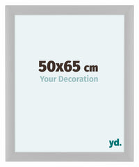 Como MDF Bilderrahmen 50x65cm Weiss Matt Vorne Messe | Yourdecoration.de