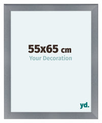 Como MDF Bilderrahmen 55x65cm Aluminium Geburstet Vorne Messe | Yourdecoration.de