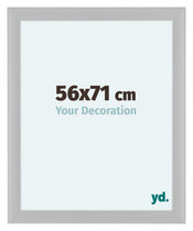 Como MDF Bilderrahmen 56x71cm Weiss Matt Vorne Messe | Yourdecoration.de