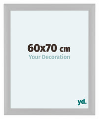 Como MDF Bilderrahmen 60x70cm Weiss Matt Vorne Messe | Yourdecoration.de