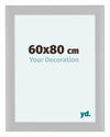 Como MDF Bilderrahmen 60x80cm Weiss Hochglanz Vorne Messe | Yourdecoration.de