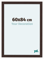 Como MDF Bilderrahmen 60x84cm Eiche Dunkel Vorne Messe | Yourdecoration.de