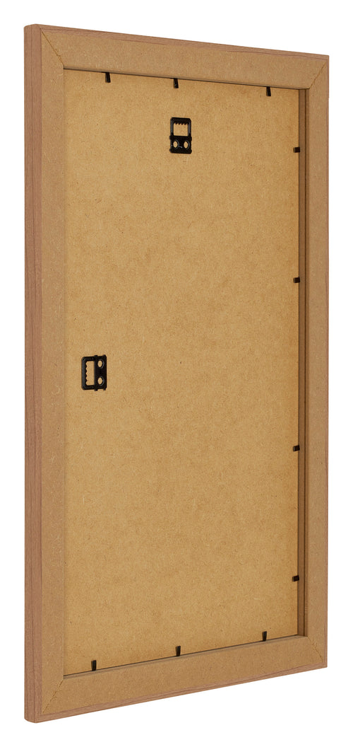 Como MDF Bilderrahmen 60x85cm Nussbaum Hell Ruckseite Schrag | Yourdecoration.de