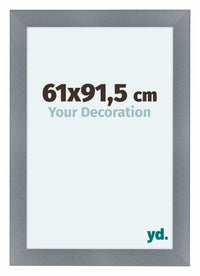 Como MDF Bilderrahmen 61x91 5cm Aluminium Geburstet Vorne Messe | Yourdecoration.de