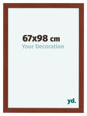 Como MDF Bilderrahmen 67x98cm Kirschbaum Vorne Messe | Yourdecoration.de