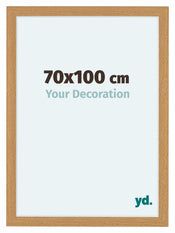 Como MDF Bilderrahmen 70x100cm Buche Vorne Messe | Yourdecoration.de