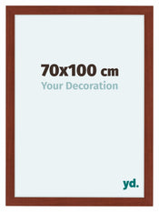 Como MDF Bilderrahmen 70x100cm Kirschbaum Vorne Messe | Yourdecoration.de