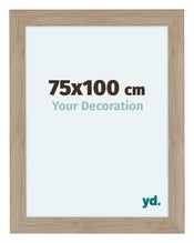 Como MDF Bilderrahmen 75x100cm Eiche Hell Vorne Messe | Yourdecoration.de