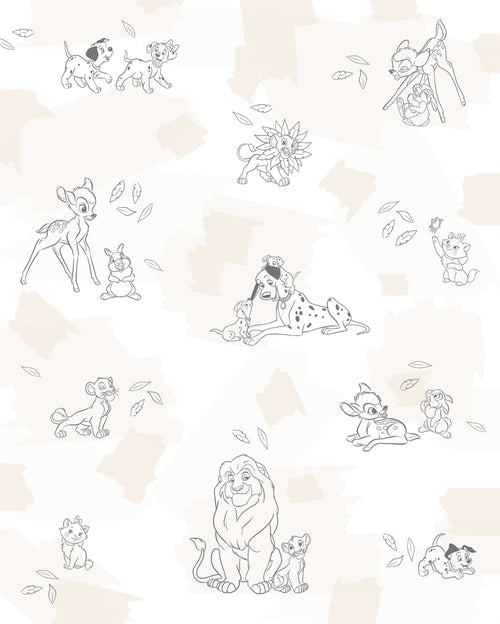 Disney Animals Fototapete DX4 225 | Yourdecoration.de