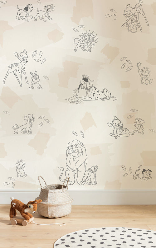 Disney Animals Innere Fototapete DX4 225 | Yourdecoration.de