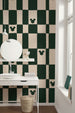 Disney Mickey Mouse Green Chess Innere Fototapete DX4 187 | Yourdecoration.de