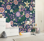 Disney Minnie Mouse Gardening Club Blue Innere Fototapete DX5 215 | Yourdecoration.de