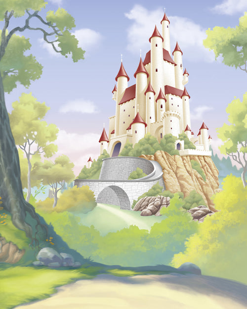 Disney Princess Snow White Castle Fototapete DX4 192 | Yourdecoration.de