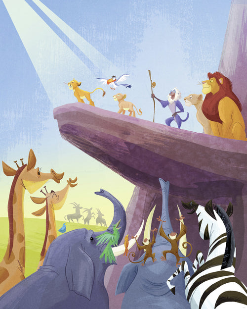 Disney The Lion King Classic Long live the King Fototapete DX4 222 | Yourdecoration.de
